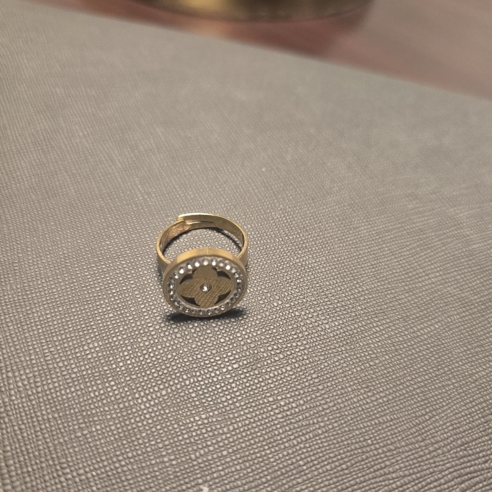 18kgp Fashion adjustable ring